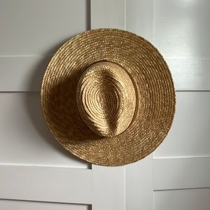 Gigi Pip Wide Brim Straw Hat
